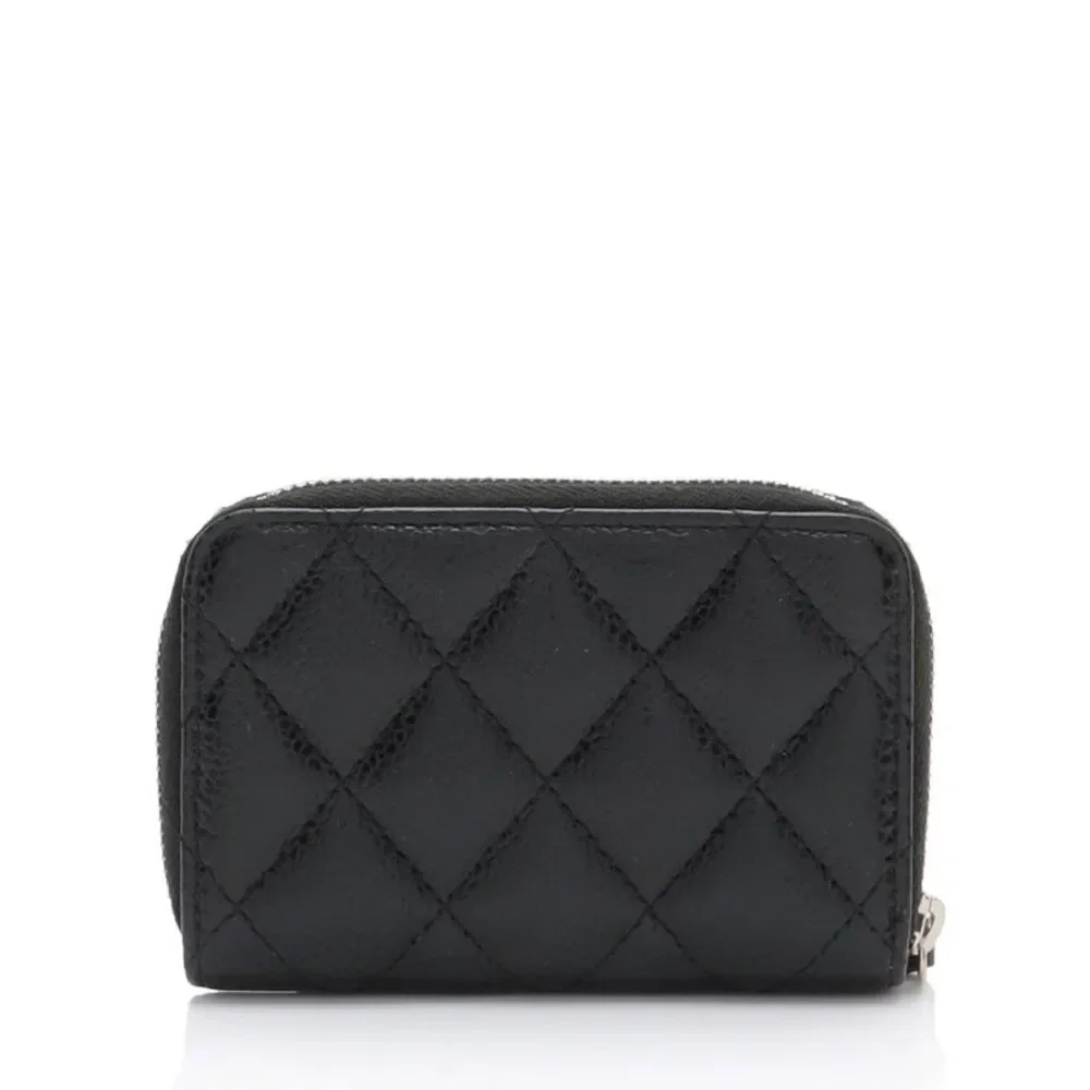 Chanel Caviar Leather Classic Zipped Coin Purse